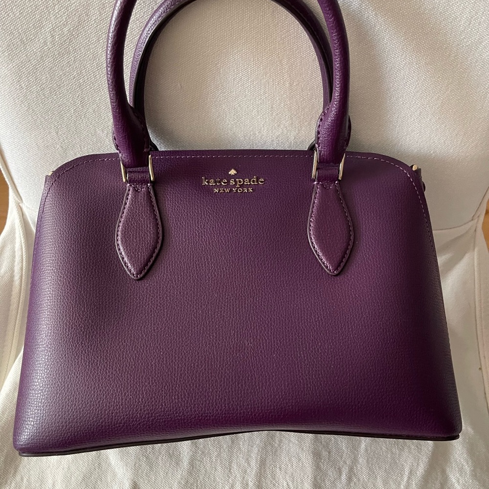 Kate Spade Deep Purple Satchel